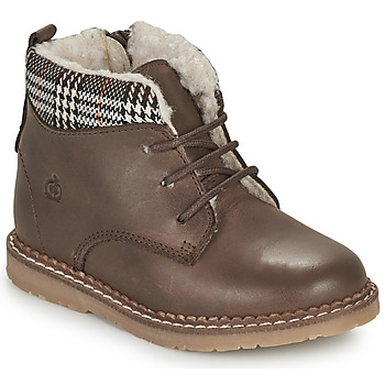 Chaussures Garçon Boots Citrouille et Compagnie JAMBOUT Marron