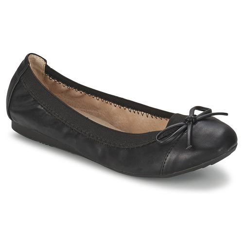 Chaussures Femme Ballerines / babies Moony Mood ELALA Noir