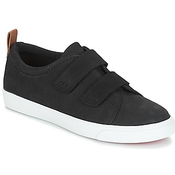 Chaussures Femme Baskets basses Clarks Glove Daisy Black Combi Nbk