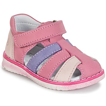 Chaussures Fille Sandales et Nu-pieds Citrouille et Compagnie FRINOUI Lilas / Rose / Fuchsia