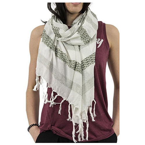 Accessoires textile Femme Echarpes / Etoles / Foulards Le Temps des Cerises Foulard Aira Blanc Blanc