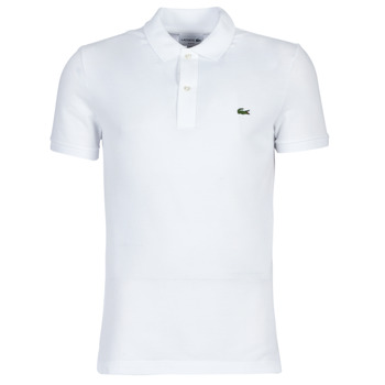 Textil Muži Polo s krátkými rukávy Lacoste PH4012 SLIM Bílá