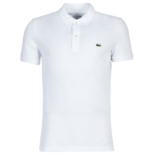 Textil Muži Polo s krátkými rukávy Lacoste PH4012 SLIM Bílá