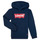 Textil Chlapecké Mikiny Levi's BATWING SCREENPRINT HOODIE Tmavě modrá