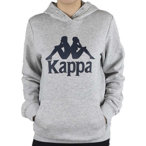 Textil Chlapecké Teplákové bundy Kappa Taino Kids Hoodie Šedá