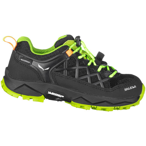 Boty Děti Pohorky Salewa Jr Wildfire Wp 64009-0986 Zelená