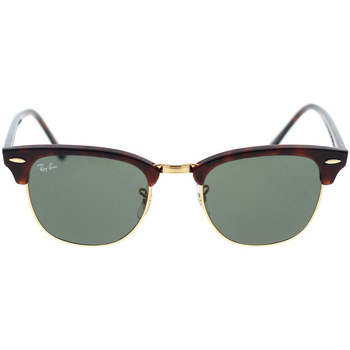 Hodinky & Bižuterie sluneční brýle Ray-ban Occhiali da Sole  Clubmaster RB3016 W0366 Hnědá