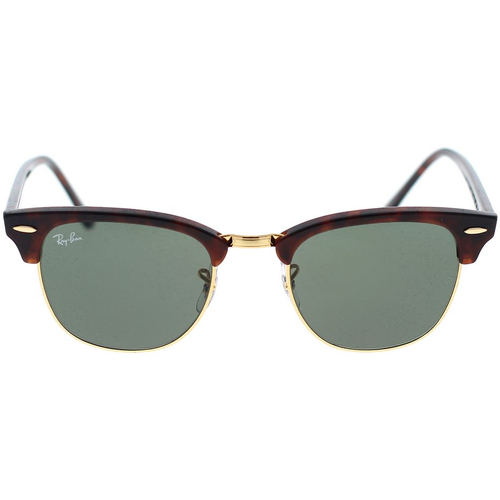 Hodinky & Bižuterie sluneční brýle Ray-ban Occhiali da Sole  Clubmaster RB3016 W0366 Hnědá