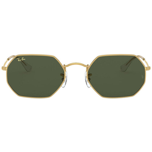 Hodinky & Bižuterie sluneční brýle Ray-ban Occhiali da Sole  Octagonal RB3556 919631 Zlatá