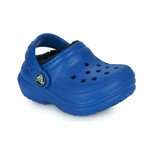 Boty Chlapecké Pantofle Crocs Classic Lined Clog T Modrá