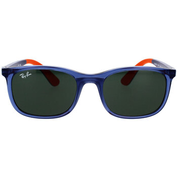 Hodinky & Bižuterie Děti sluneční brýle Ray-ban Occhiali da Sole  RJ9076S 712471 Bambini Modrá