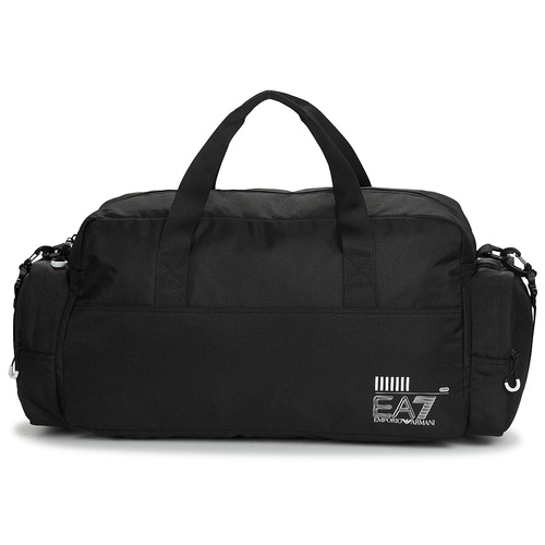 Taška Sportovní tašky Emporio Armani EA7 TRAIN CORE U GYM BAG SMALL A - UNISEX GYMBAG Černá / Bílá