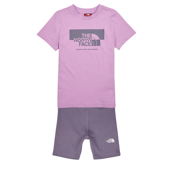 Textil Dívčí Set The North Face Kid G Summer Set Fialová