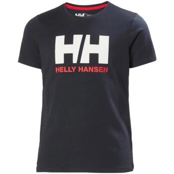 Textil Chlapecké Trička s krátkým rukávem Helly Hansen  Modrá