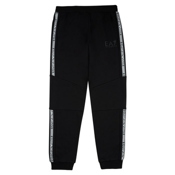 Textil Chlapecké Teplákové kalhoty Emporio Armani EA7 LOGO SERIES TROUSER Černá