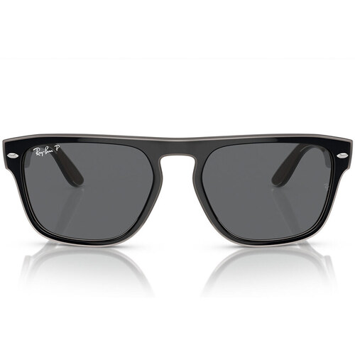 Hodinky & Bižuterie sluneční brýle Ray-ban Occhiali da Sole  RB4407 673381 Polarizzati Černá