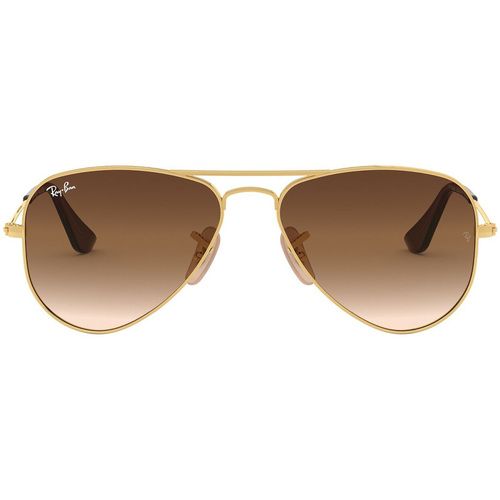 Hodinky & Bižuterie Děti sluneční brýle Ray-ban Occhiali da Sole  Junior Aviator RJ9506S 223/13 Zlatá