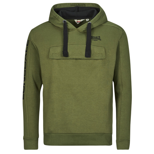 Textil Muži Mikiny Lonsdale RUSHEN Khaki / Černá