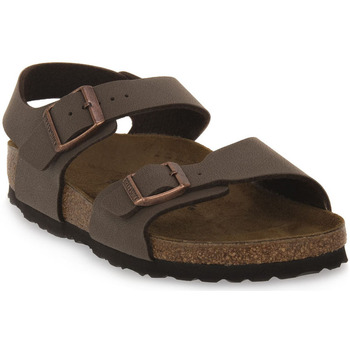 Boty Ženy Sandály Birkenstock NEW YORK MOCHA CALZ S Hnědá