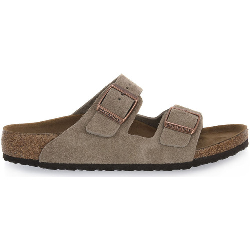 Boty Dívčí Sandály Birkenstock ARIZONA KIDS TAUPE Béžová