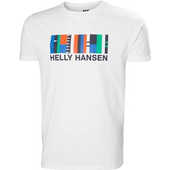 Textil Muži Trička s krátkým rukávem Helly Hansen  Bílá