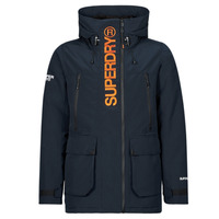 Textil Muži Bundy Superdry ULTIMATE WINDCHEATER Tmavě modrá / Oranžová