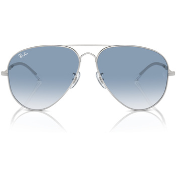 Hodinky & Bižuterie sluneční brýle Ray-ban Occhiali da Sole  Old Aviator RB3825 003/3F Stříbrná       