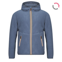 Textil Muži Fleecové bundy K-Way JACK SHERPA POLAR DOUBLE Modrá