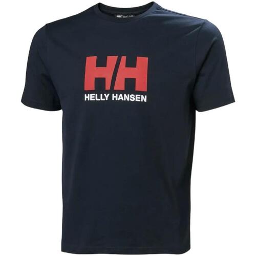 Textil Muži Trička s krátkým rukávem Helly Hansen  Modrá