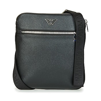 Taška Muži Malé kabelky Emporio Armani BUSINESS FLAT MESSENGER BAG Černá