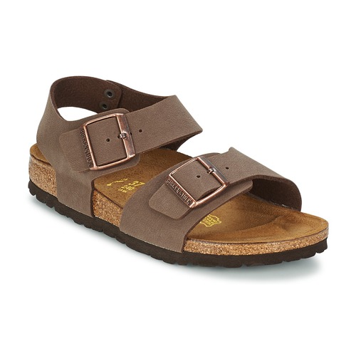 Boty Děti Sandály Birkenstock NEW YORK Hnědá