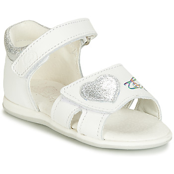 Schuhe Mädchen Sandalen / Sandaletten Citrouille et Compagnie JAFALGA Weiss