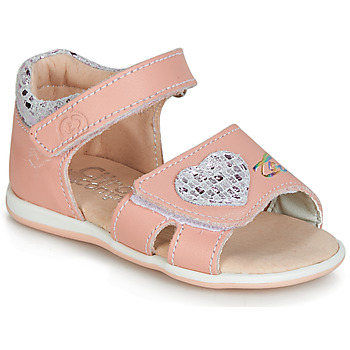 Schuhe Mädchen Sandalen / Sandaletten Citrouille et Compagnie JAFALGA Rosa