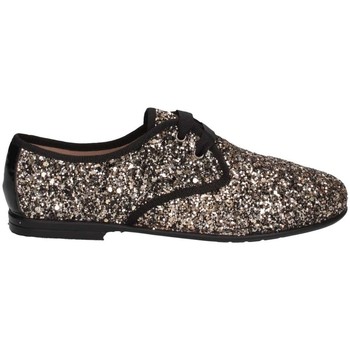 Schuhe Mädchen Richelieu Unisa SERTO PUR MACCHIATO French shoes Kind Gold Gold