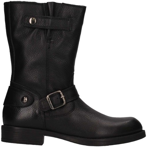 Schuhe Mädchen Klassische Stiefel Unisa GATUS CEV BLACK Stiefel Kind schwarz Schwarz