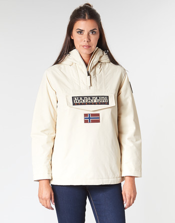 Kleidung Damen Parkas Napapijri RAINFOREST WINTER Weiss