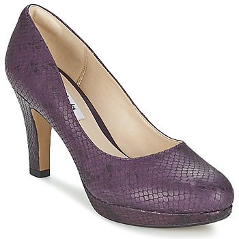 Schuhe Damen Pumps Clarks CRISP KENDRA Violett