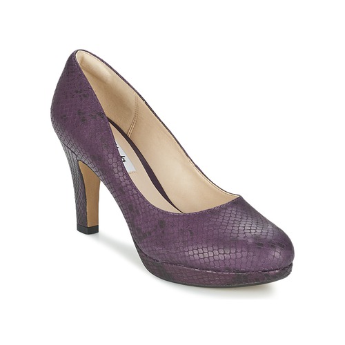 Schuhe Damen Pumps Clarks CRISP KENDRA Violett