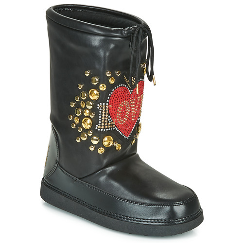 Schuhe Damen Schneestiefel Love Moschino SKI BOOT Schwarz