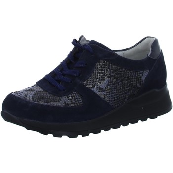 Schuhe Damen Derby-Schuhe & Richelieu Waldläufer Schnuerschuhe 364013 364013-303-763 Blau