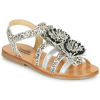 Schuhe Mädchen Sandalen / Sandaletten Citrouille et Compagnie MALINETTE Leopard