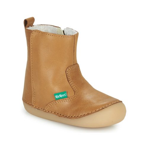 Schuhe Kinder Boots Kickers SOCOOL CHO Camel