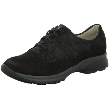 Schuhe Damen Derby-Schuhe & Richelieu Waldläufer Schnuerschuhe DENVER GLITTER DENVER 928004-300/001 001 Schwarz