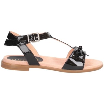 Schuhe Mädchen Sandalen / Sandaletten Unisa LINDEN_C_SP BLACK Sandalen Kind SCHWARZ Schwarz