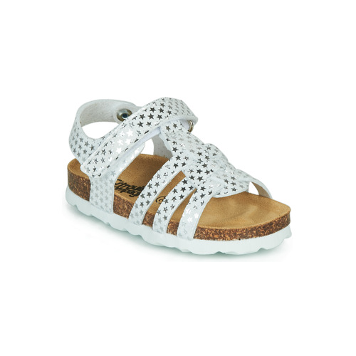 Schuhe Mädchen Sandalen / Sandaletten Citrouille et Compagnie MALIA Weiss