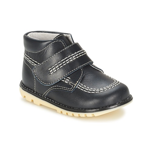 Schuhe Jungen Boots Citrouille et Compagnie MELIN Marine