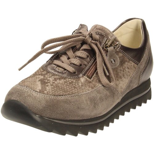 Schuhe Damen Derby-Schuhe & Richelieu Waldläufer Schnuerschuhe VELOUR AMAZONA MEMPHIS 923011-305/411 Beige