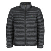 Kleidung Herren Daunenjacken Polo Ralph Lauren BLOUSON DOUDOUNE EARTH POLO EN NYLON RECYCLE ET PRIMALOFT LOGO P Schwarz