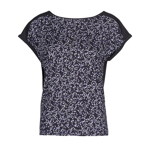 Kleidung Damen T-Shirts Esprit MODAL PRINT Blau