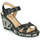 Schuhe Damen Sandalen / Sandaletten JB Martin QUERIDA Schwarz